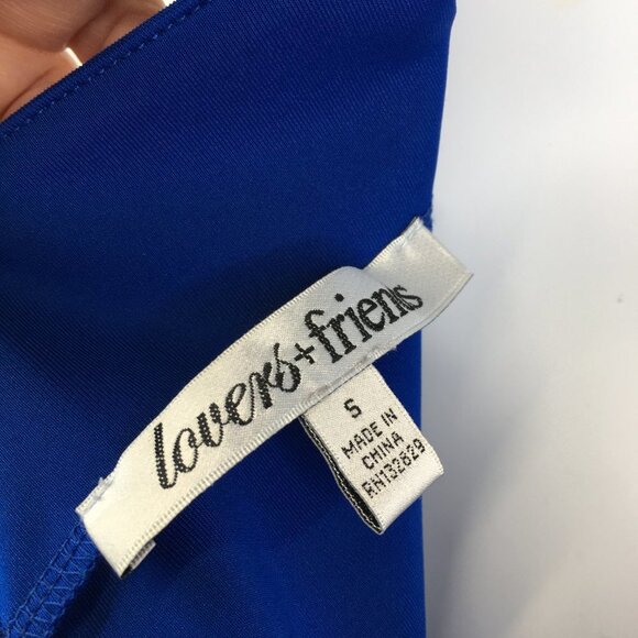 Lovers + Friends Worth The Waist Criss Cross Back Blue Dress Size S - Picture 11 of 12